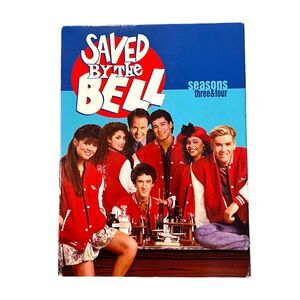 Saved By the Bell Seasons 3 and 4 DVD 2004 4 Disc Set